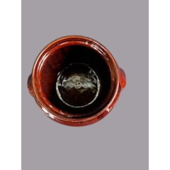 Marcrest Daisy Dot Brown Stoneware Oven Proof Bean Pot with Lid Vintage USA - Picture 5 of 8